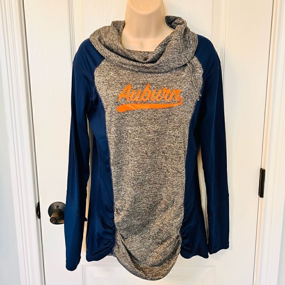 Auburn Tigers Long sleeve Navy, Orange and Gray Top! 🐾